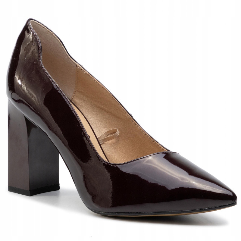 Caprice 22408-23 541 bordová kůže r40