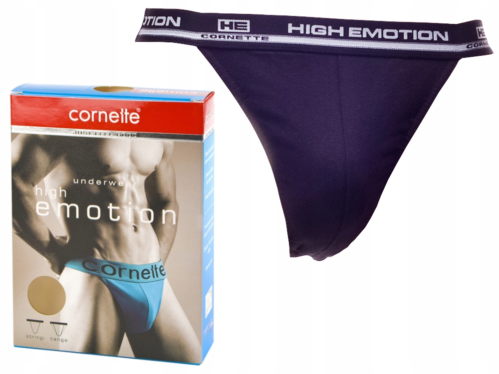 

Cornette Stringi Męskie High Emotion r. XXL