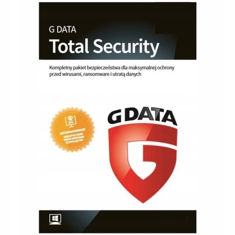 G Data Total Security 3 PC 1 ROK
