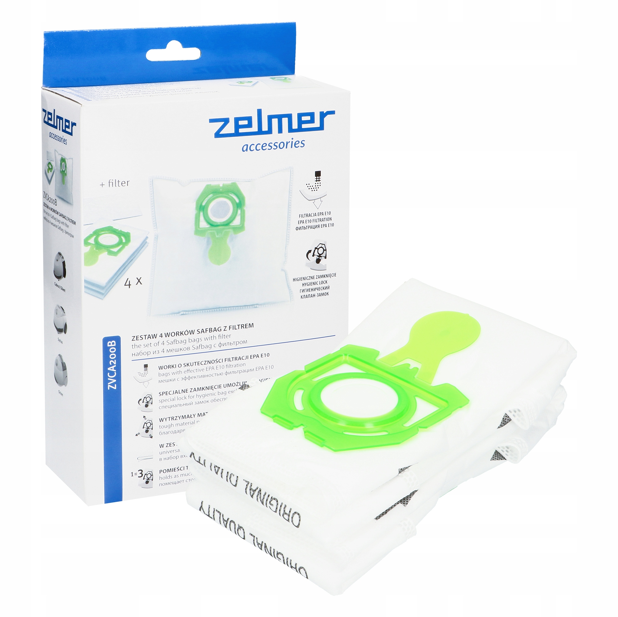 

Zelmer Worki ZVC200B Twister 1500.0.F08.E /4x