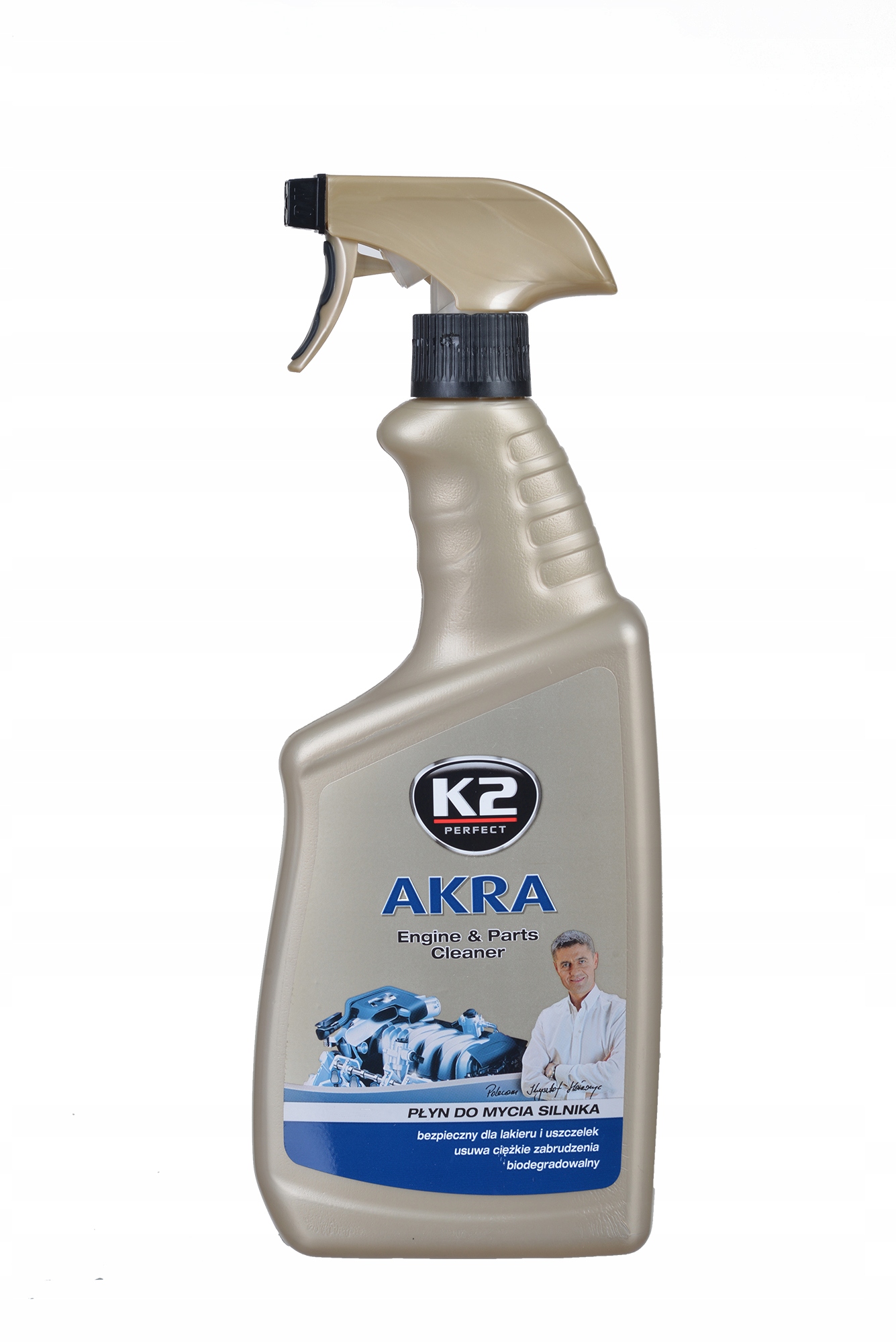 AKRA K2 ŚRODEK DO CZYSZCZENIA SILNIKÓW 770ml 0.7L