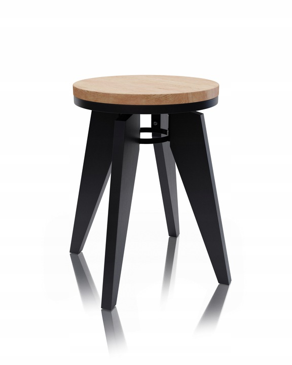 

Nowoczesny Taboret kuchenny Neptun Lite Drewno