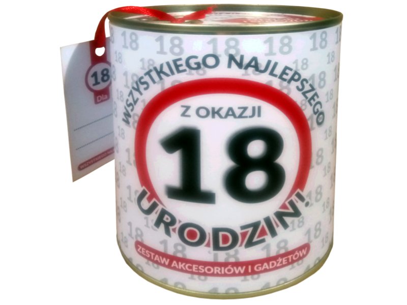 konserwa z okazji 18 urodzin — 2