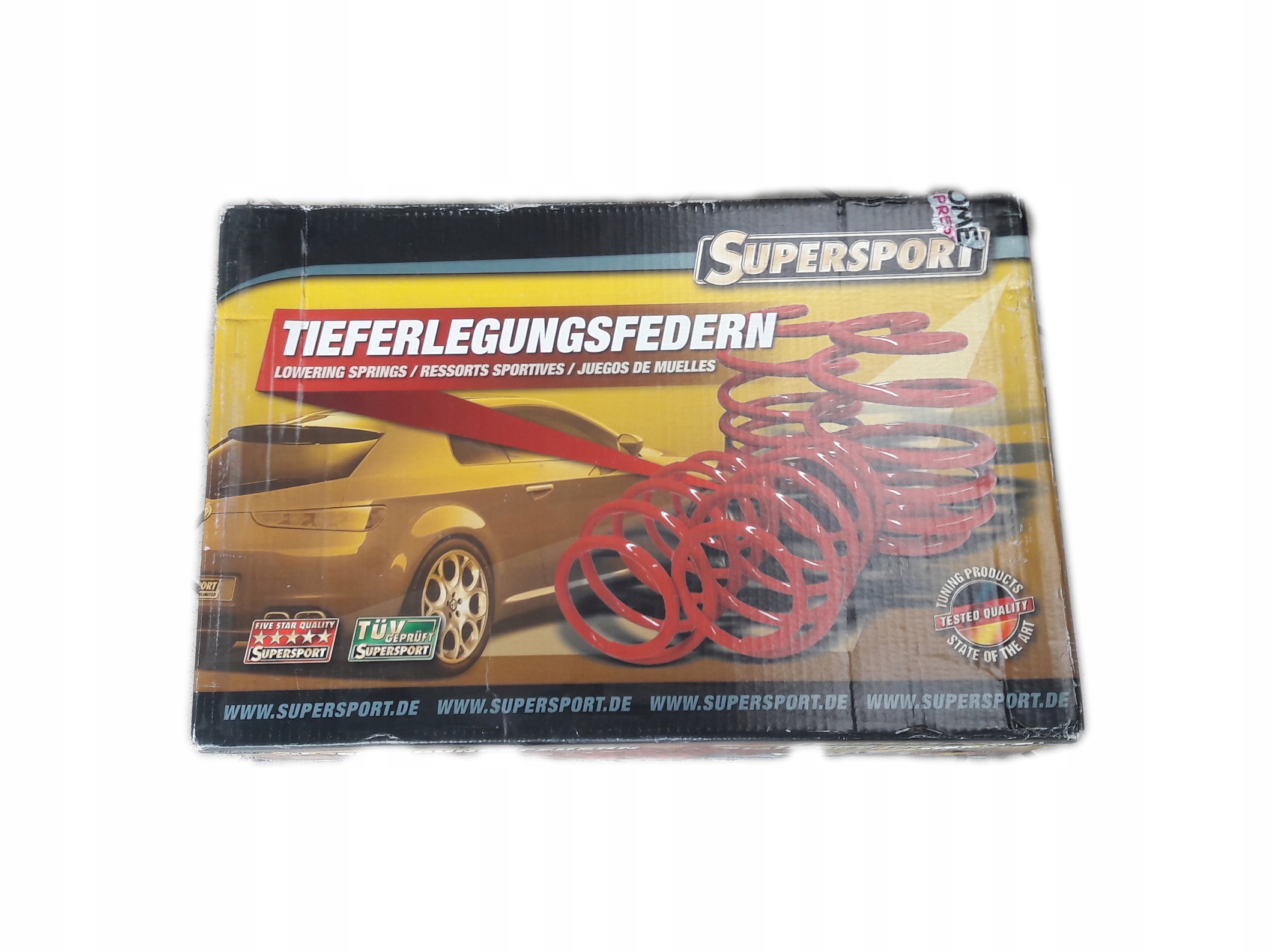 SPREZYNY OBNIZAJACE SUPERSPORT MERCEDES C S202