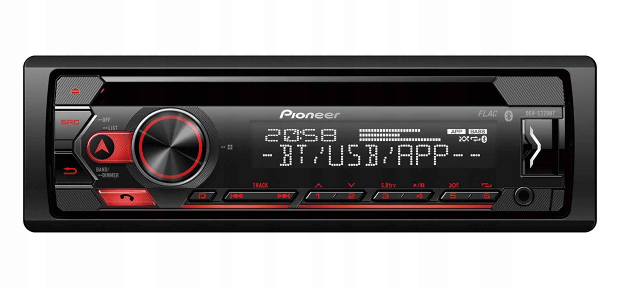 PIONEER DEH-S320BT RADIO SAMOCHODOWE BT FLAC USB Marka Pioneer