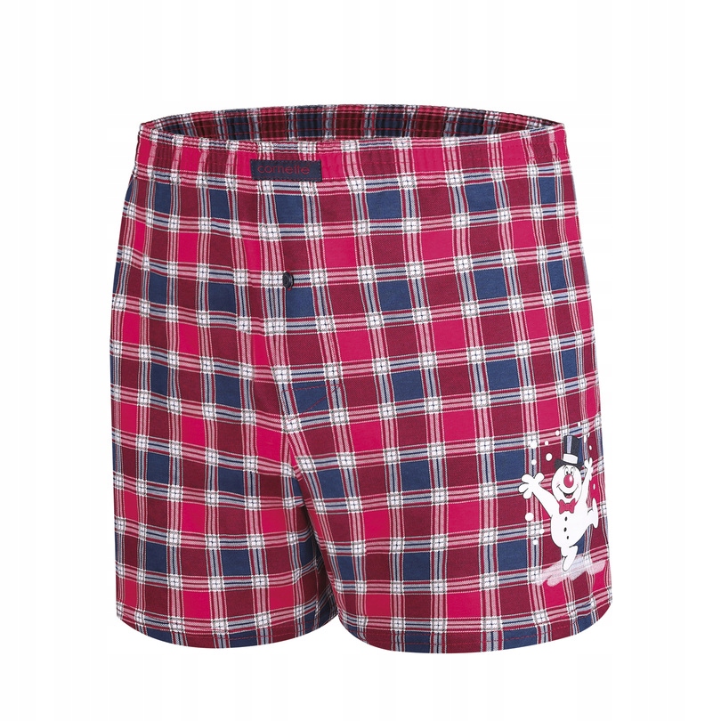 BOKSERKI CORNETTE 015/04 XL Świąteczne Bałwan