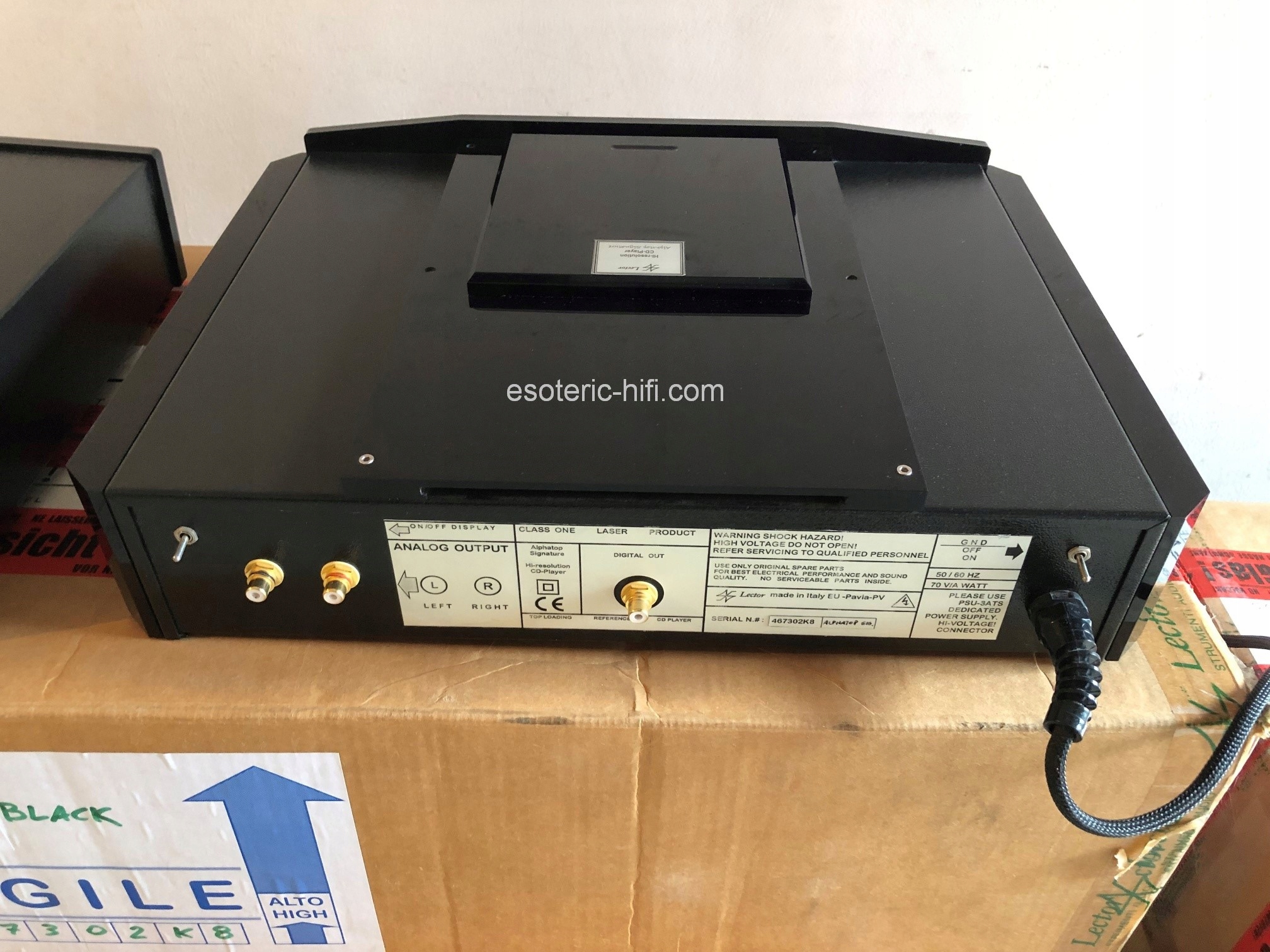 Lector Strumenti Alphatop Signature 24 bit/ PSU3T Kolor czarny