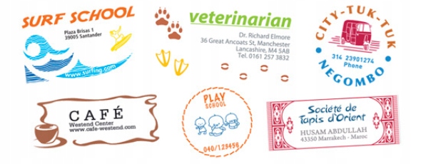 Pieczątka datownik Trodat 4726 + guma Format daty ISO