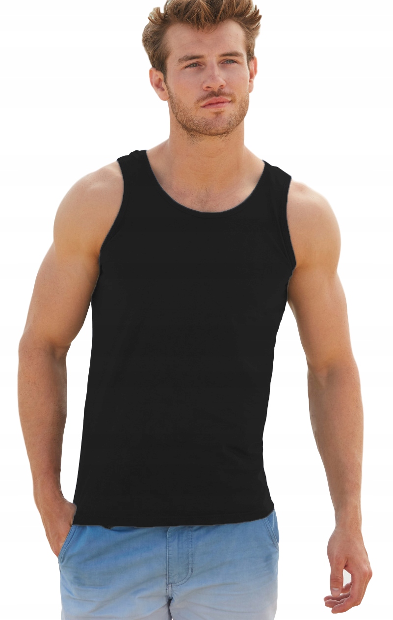 

Koszulka Na Ramiączkach Athletic Czarny 4XL