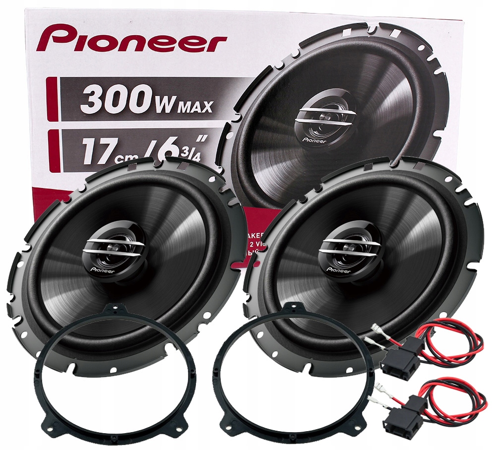1720 - Pioneer 2-полосные динамики BMW 3 E46 ROVER 75 фронтальная