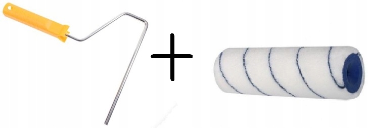 WAŁEK MALARSKI DO MALOWANIA 25CM + RĄCZKA PROMOCJA