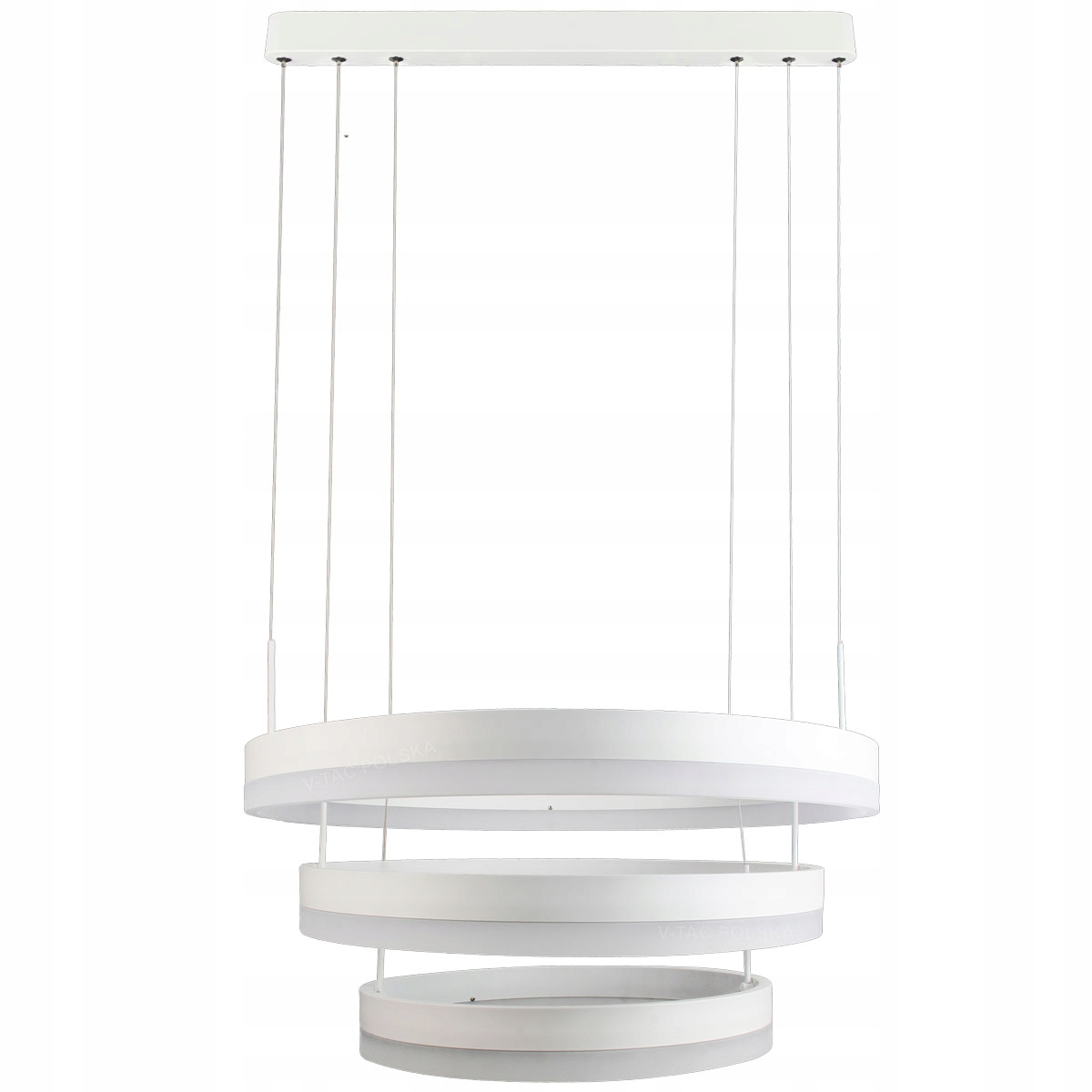 

Lampa wisząca Led Ring 80W pierścienie biała V-tac