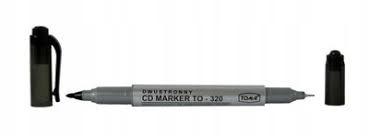

Marker Do CD TO-320 Dwustronny Czarny Toma