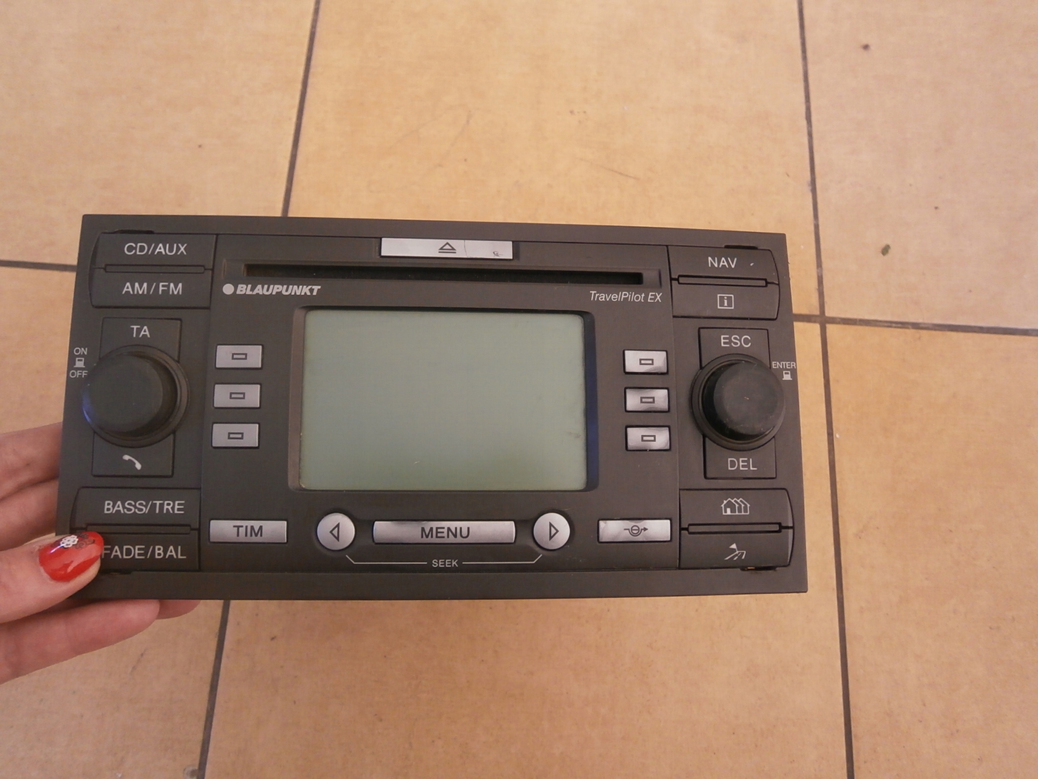 RADIO CD BLAUPUNKT 4M5T18K931CA FORD FOCUS