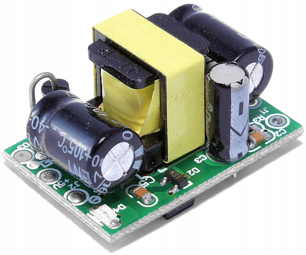 

Moduł Zasilacz 5V 700mA 3,5W Ac DC 230V Arduino
