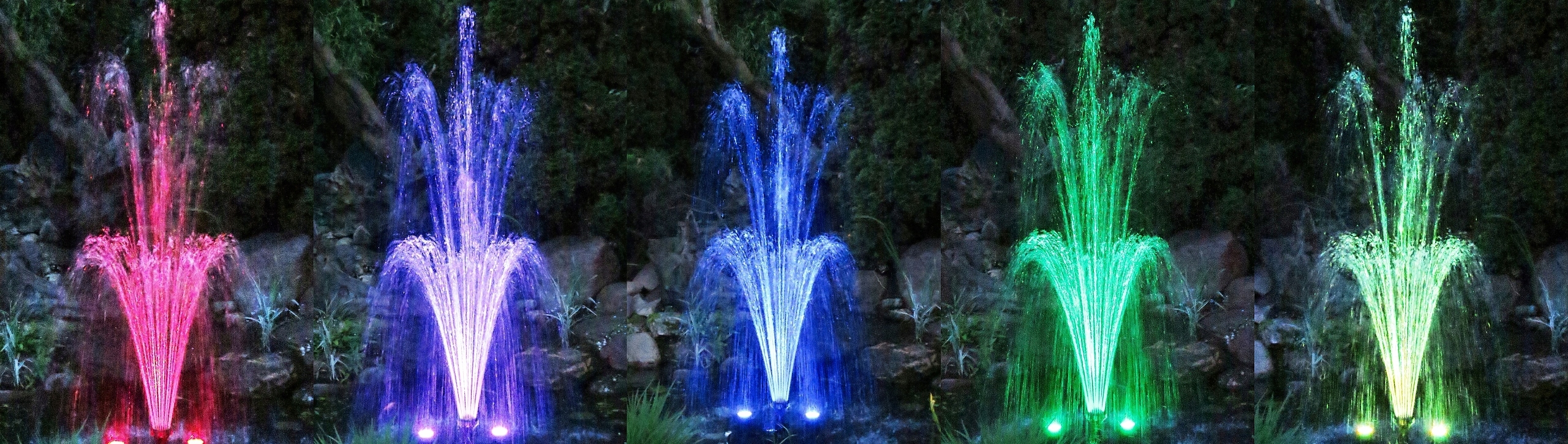 LAMPA - ZESTAW 3 REFLEKTORÓW LED RBG ZMIENNYCH Kod producenta QL 34 RBG 3W1