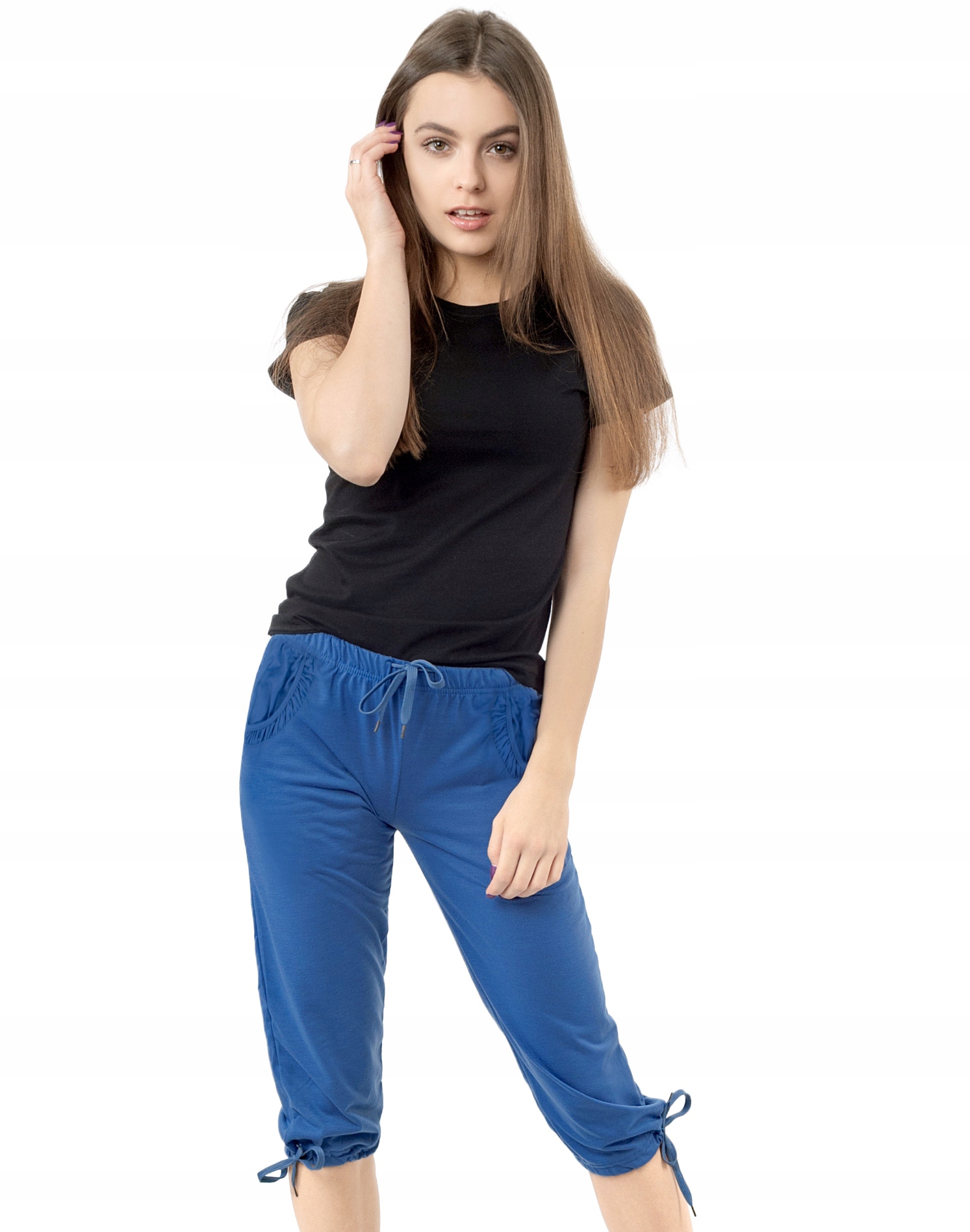 

Krótkie Spodenki Damskie Rybaczki Capri 819-06 5XL