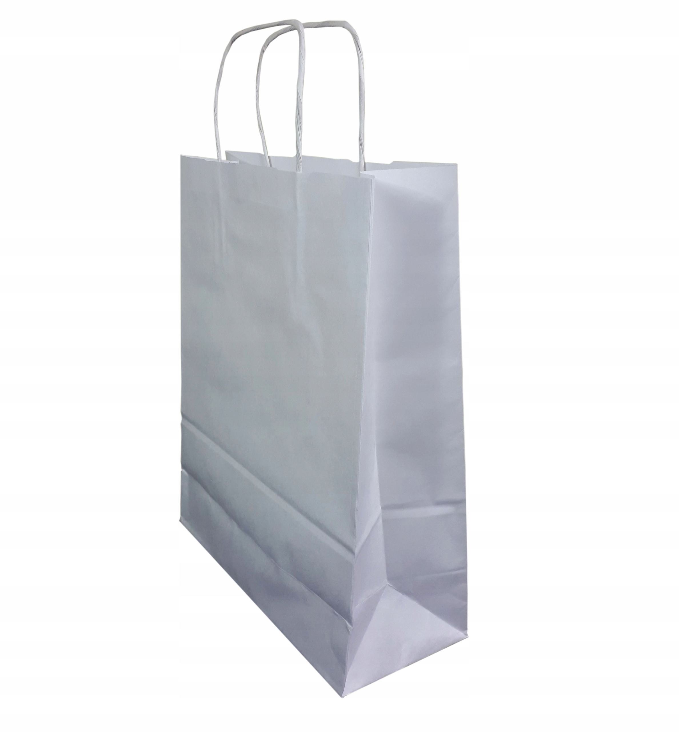 

Torba Papierowa Ekologiczna Biała 180x80x210 25szt