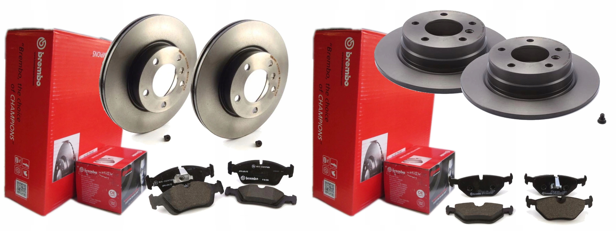 Диски Brembo передні і задні BMW 3 E36 E46