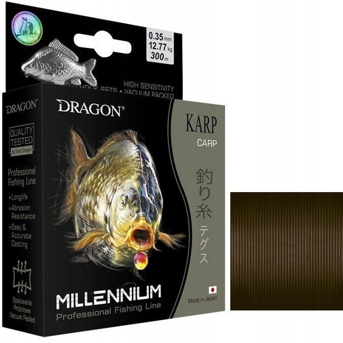 Żyłka Dragon Millenium karp 350m 0.25mm