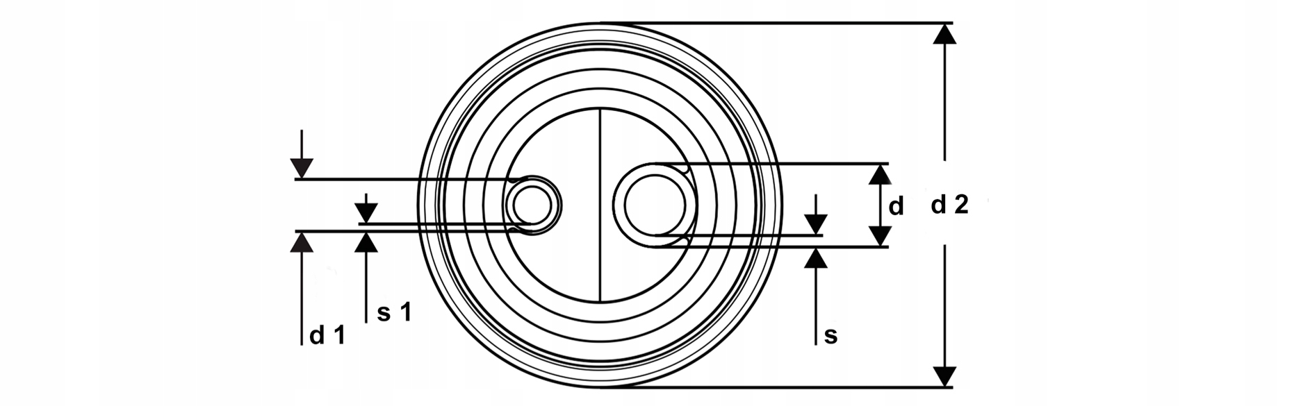Rura preizolowana podwójna Delta 40 + 25 HeatPex Marka Heatpex