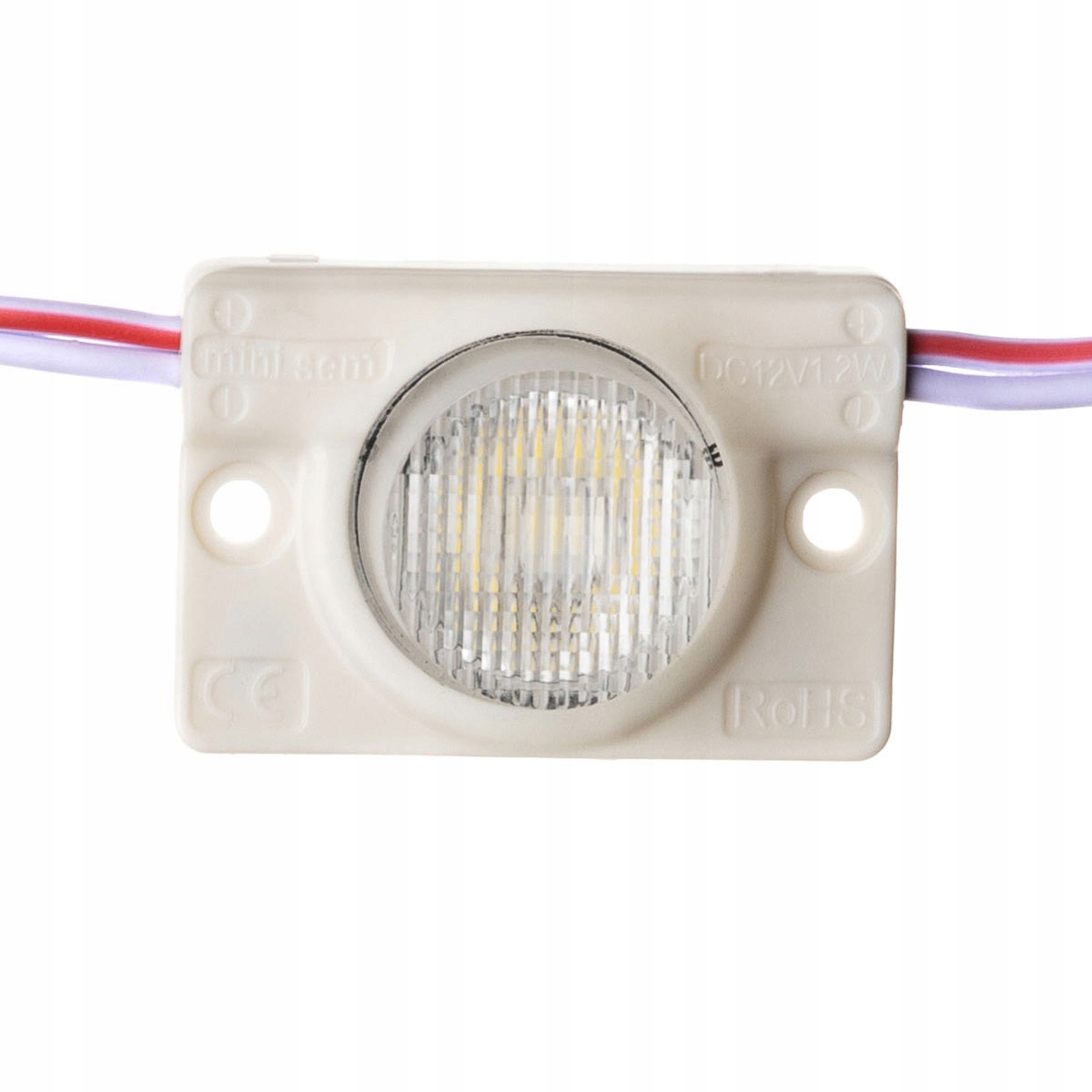 25 x Moduł LED Semafor | 1,2W | 12V | 6500K | IP65