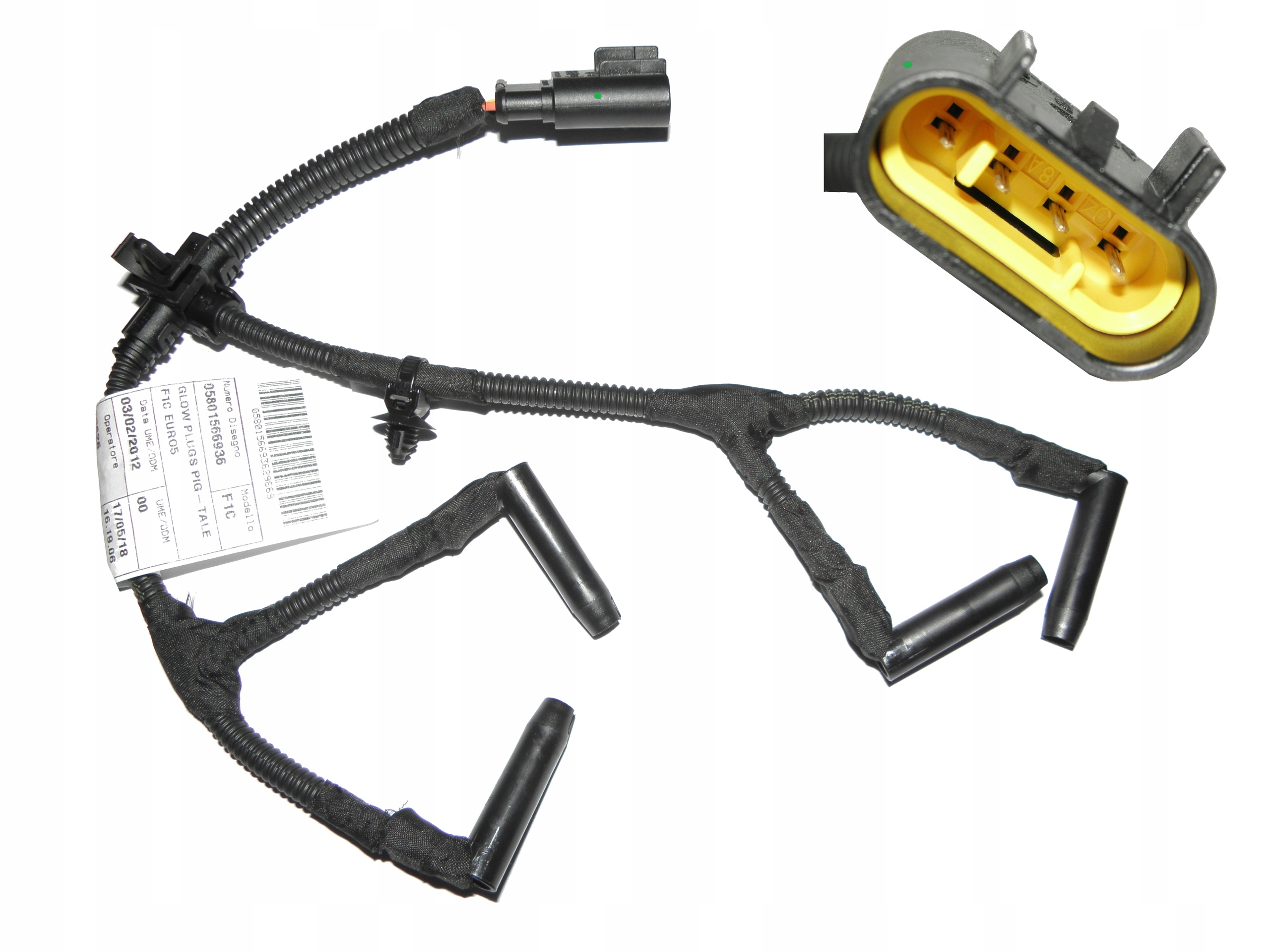 WIĄZKA ŚWIEC ŻAROWYCH BOXER JUMPER DUCATO 3.0 E5