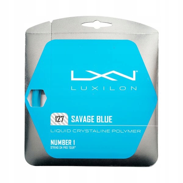 NACIĄG DO TENISA LUXILON SAVAGE BLUE 12m 1,27mm