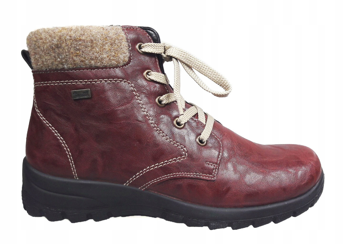 Rieker Kotníkové Boty Z7112-35 Red r36