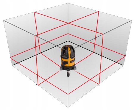 Laser krzyżowy wieloliniowy LAMIGO CROSS 4.4 Model CROSS 4.4