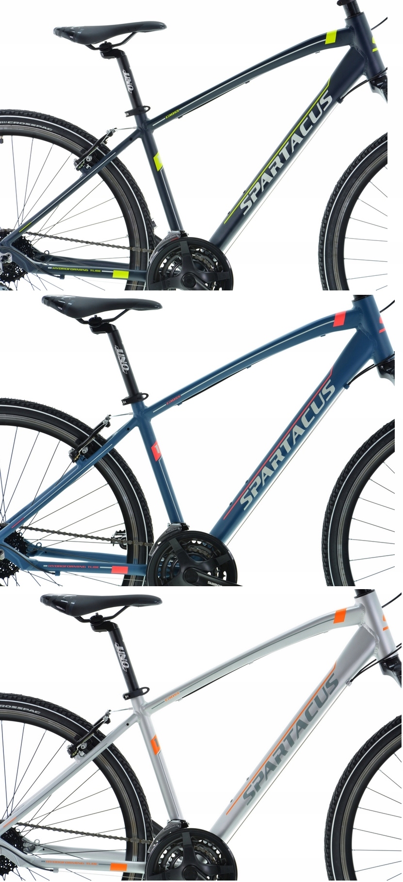 ROWER 28 SPARTACUS CROSS 3.0 SHIMANO ACERA NOWOŚĆ Model CROSS 3.0 19 cali