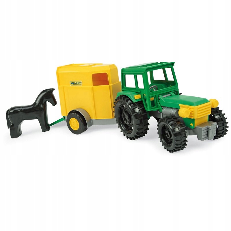 

Traktor Farmer Z Przyczepą Na Konia Wader 35023