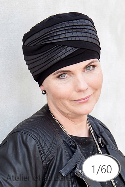 Turban LAURA Bambus Turbany ZIMOWE Print Marka inna