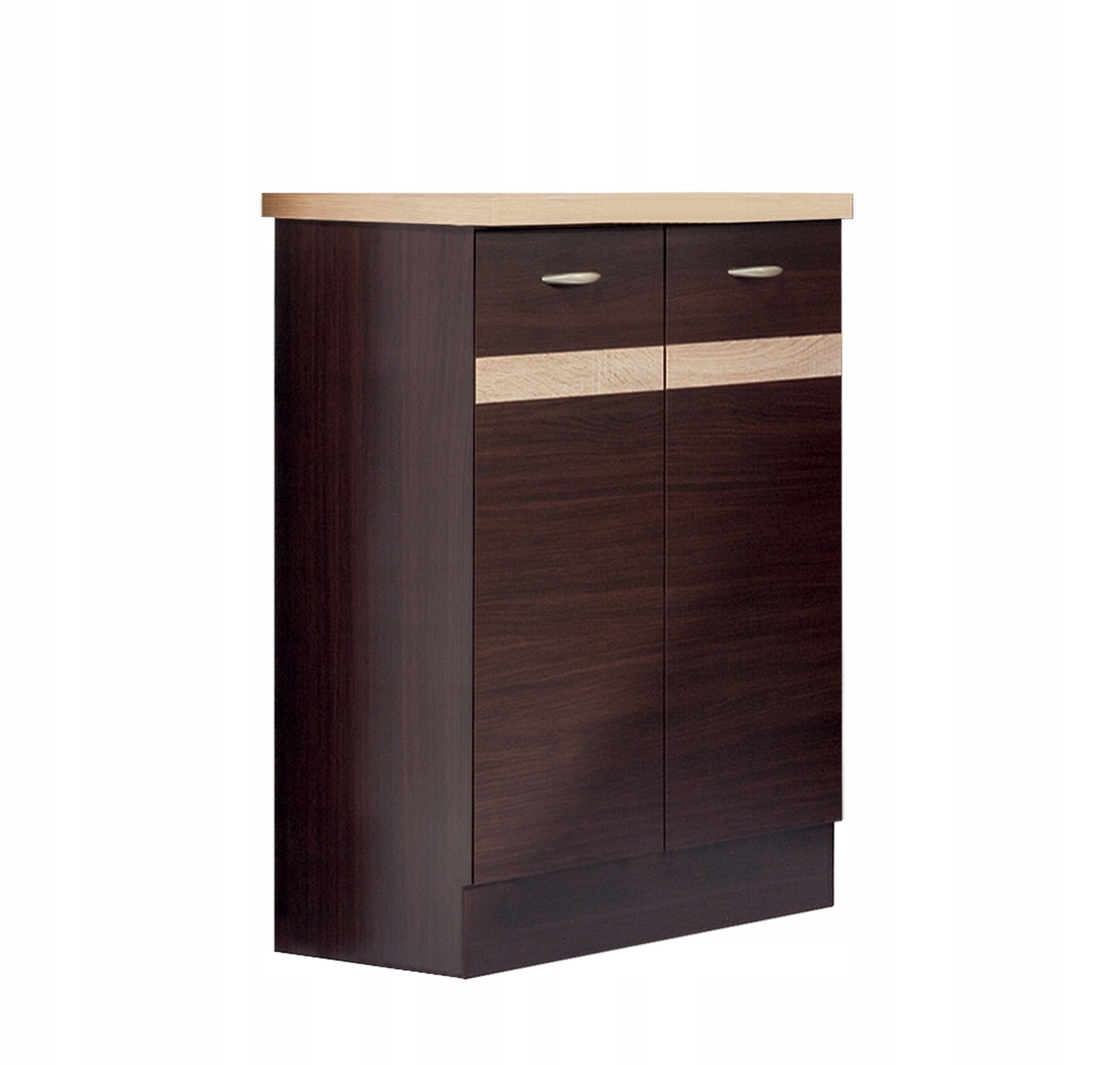 Szafka ELIZA EZ14, dąb wenge/rijeka jasna, LIVEO, GRATISY, szybko