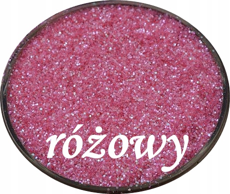 Brokat Różowy Do Farb , Fug ,lakieru 50g