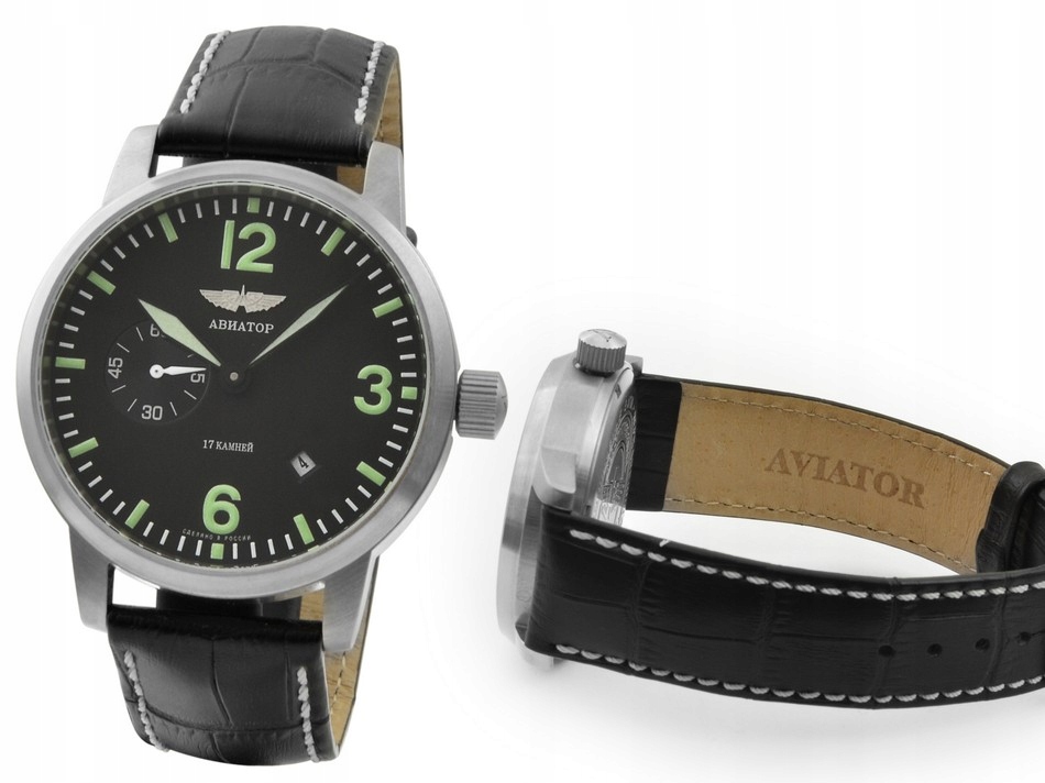 Hodinky Poljot Aviator Malá Vteřinovka 3105/6973647