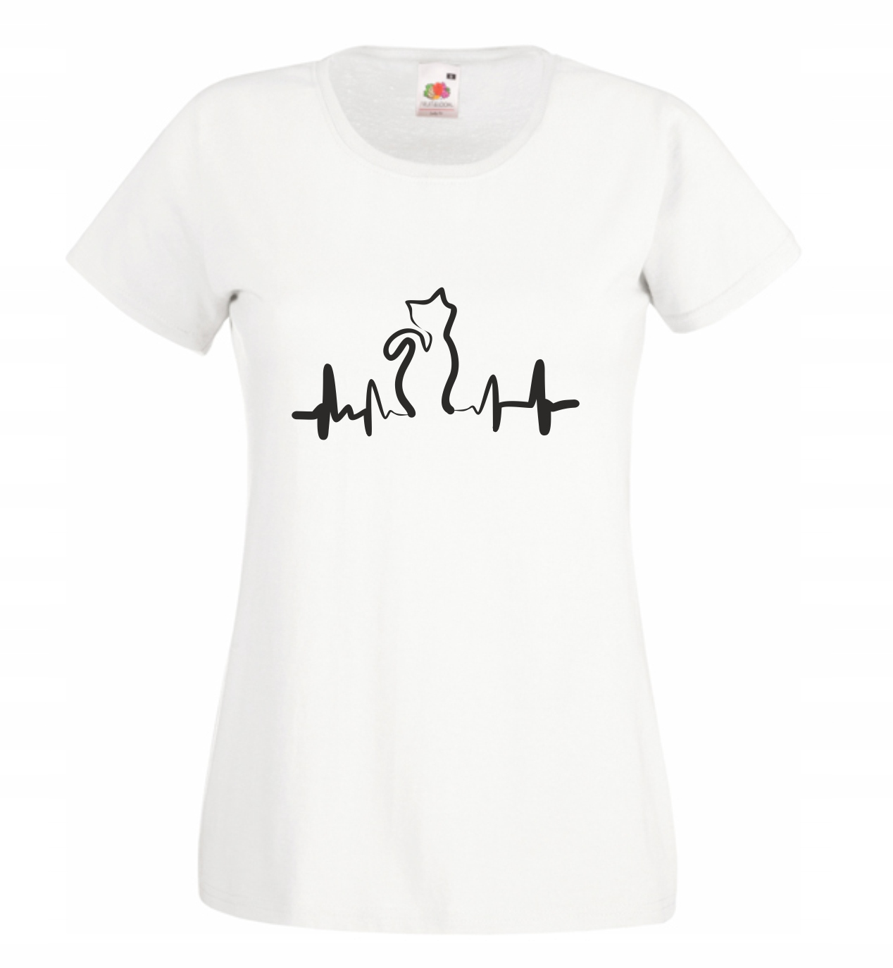 

Koszulka damska Kot Linia Życia r S