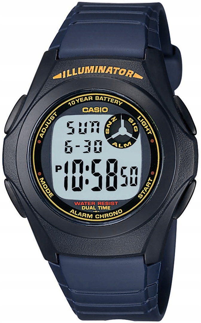 

Zegarek Cyfrowy Casio F200W-2BCF Wodoszczelny
