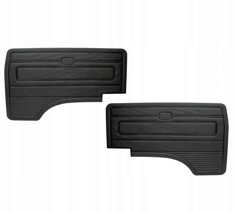 Tapicerki Drzwi Przód Czarne VW Bus T3 Multivan