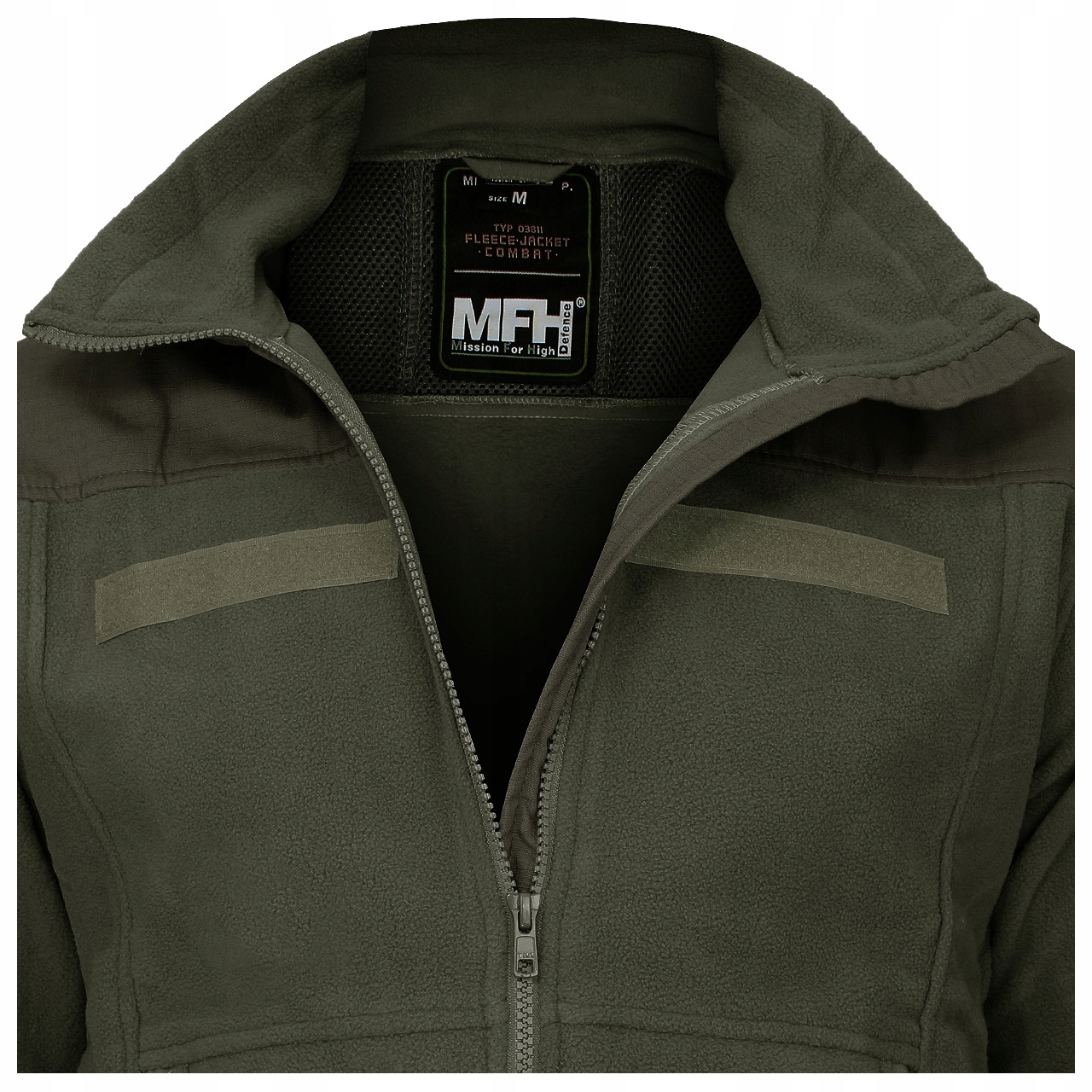 MFH KURTKA POLAR BLUZA TAKTYCZNA COMBAT Olive + Gratis Odcień khaki