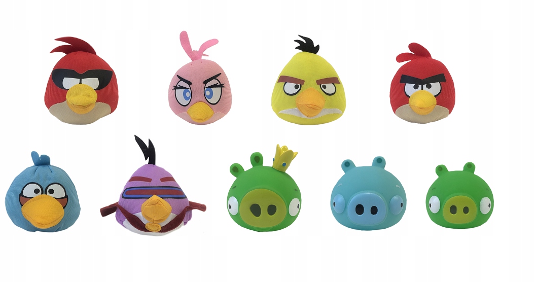 Angry Birds 2 maskotka pluszak Świnie 10cm Marka inna