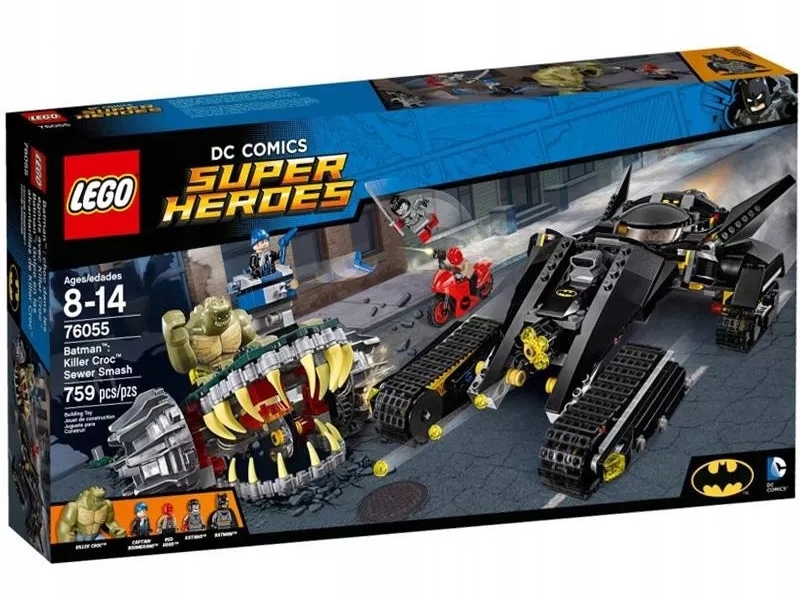 Lego DC @@@ Krokodýl Zabiják 76055 @@@ Batman