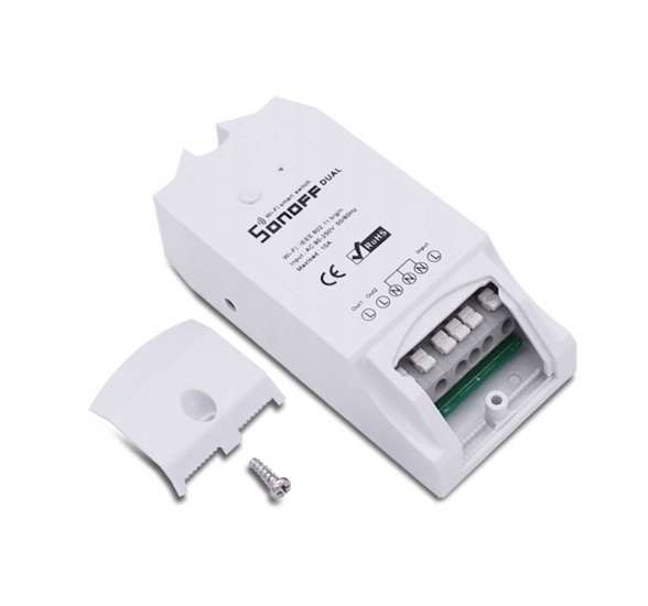 

Sonoff Dual R2 WiFi przełącznik włącznik 2 kanały
