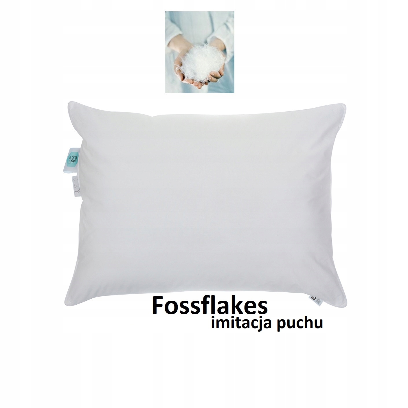 Poduszka Fillflakes 70x80 antyalergiczna wykonana jak puch