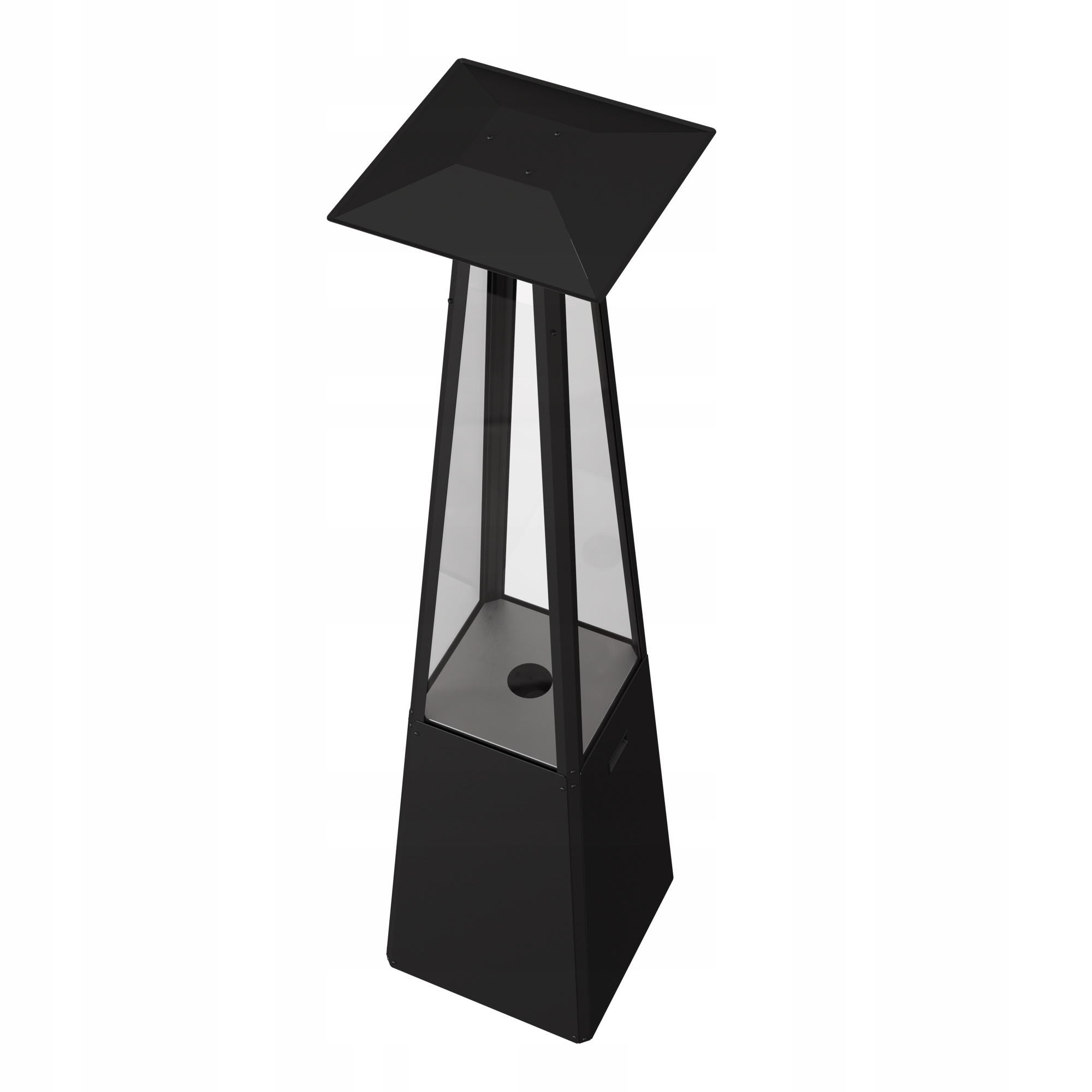 dujinis šildytuvas šildantis skėtis juodas UMBRELLA Tradicinis stilius