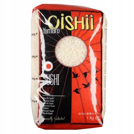 

Ryż do Sushi Oishii 1kg Yamato Oryginalny