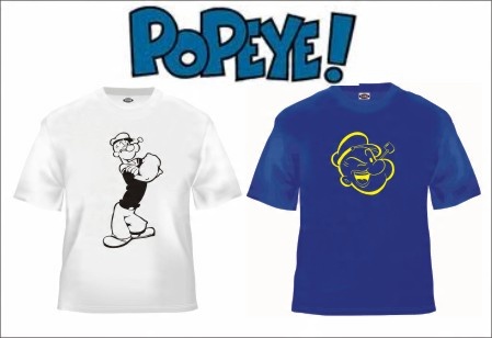 

Koszulka Popeye Bajki Kreskówki Komiks L