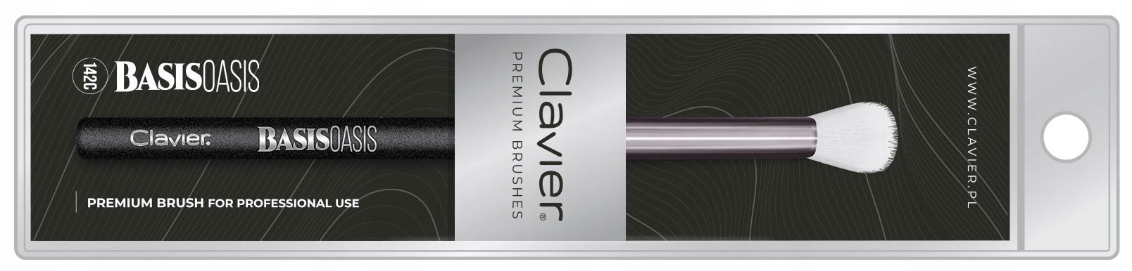 PĘDZEL CLAVIER „BASIS OASIS” 142C Rodzaj włosia syntetyczne