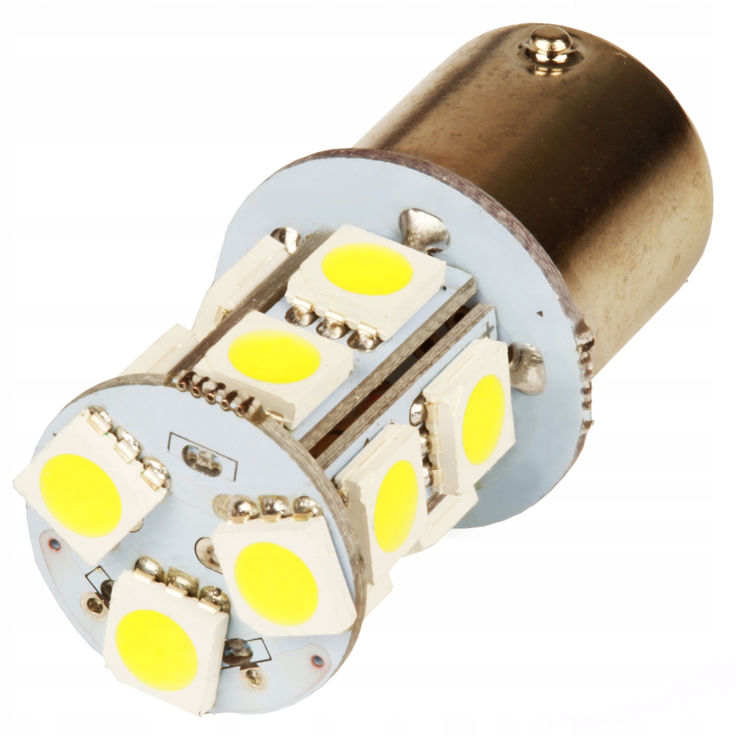 

P21/5W 13 Led Smd 5050 Bay15d żarówka dwuwłóknowa