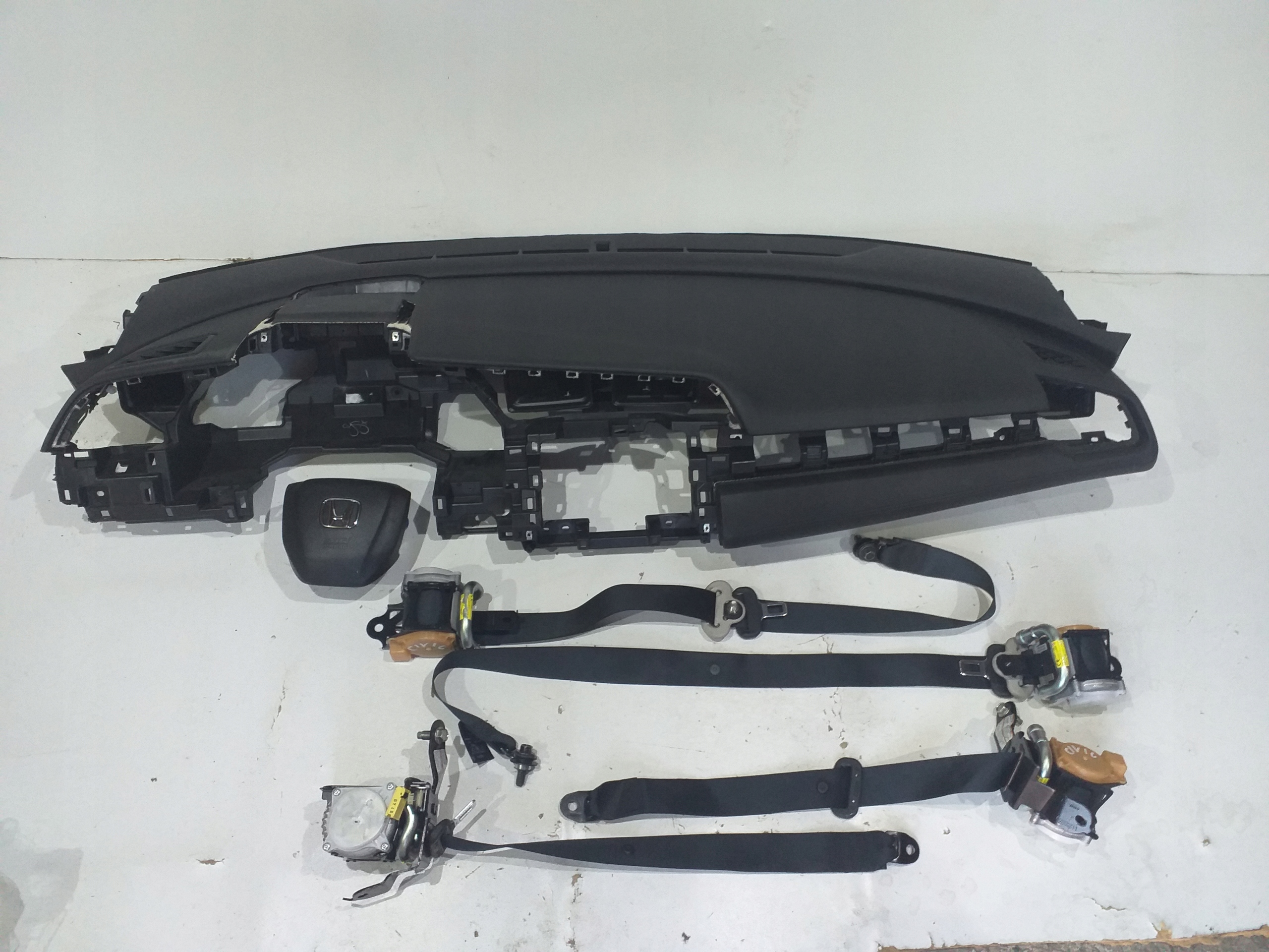 HONDA CIVIC X SEDAN ДОСКА КОНСОЛЬ ПОДУШКА БЕЗОПАСНОСТИ РЕМНИ ORG